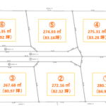 土地（分譲地6区画）　B-79 伊那市西箕輪（大萱）
